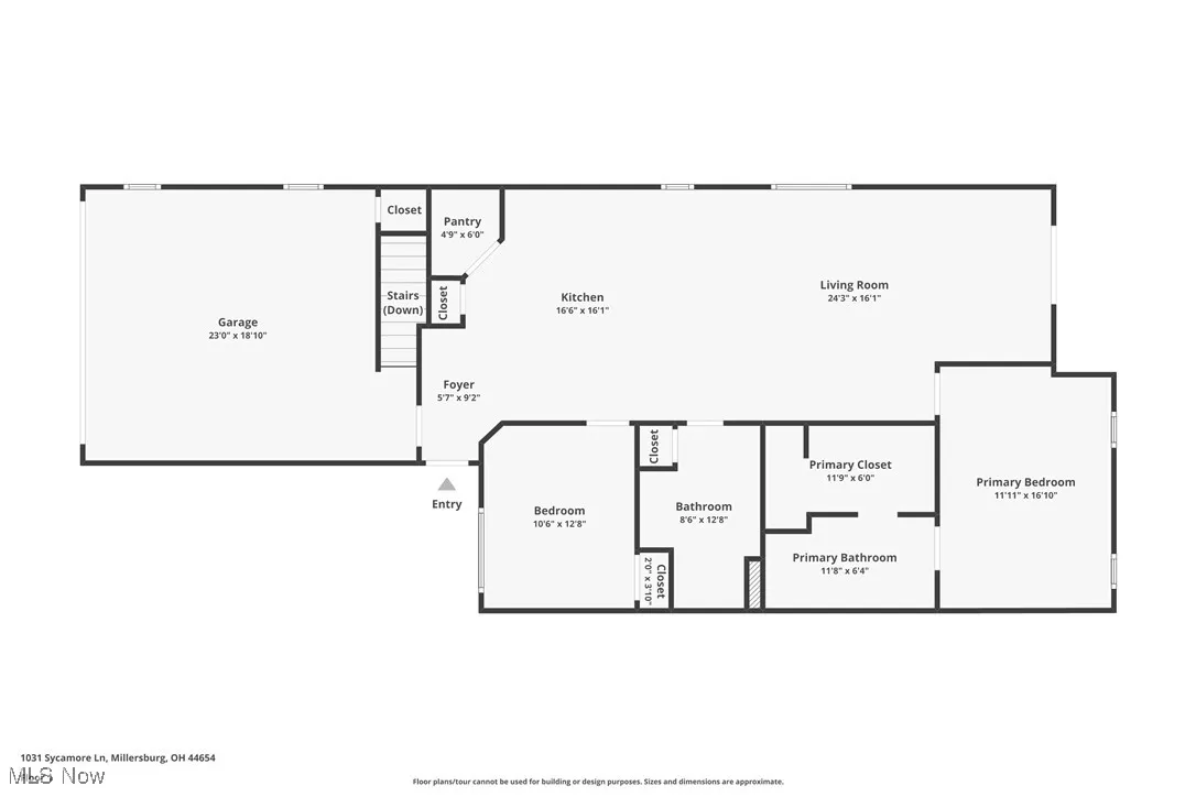 1031 Sycamore Lane, Millersburg, Ohio,MLS Now Listing ID