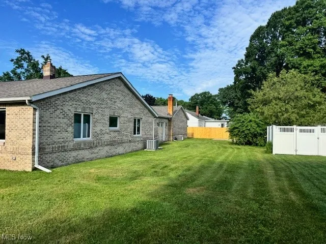 Rear view of the property