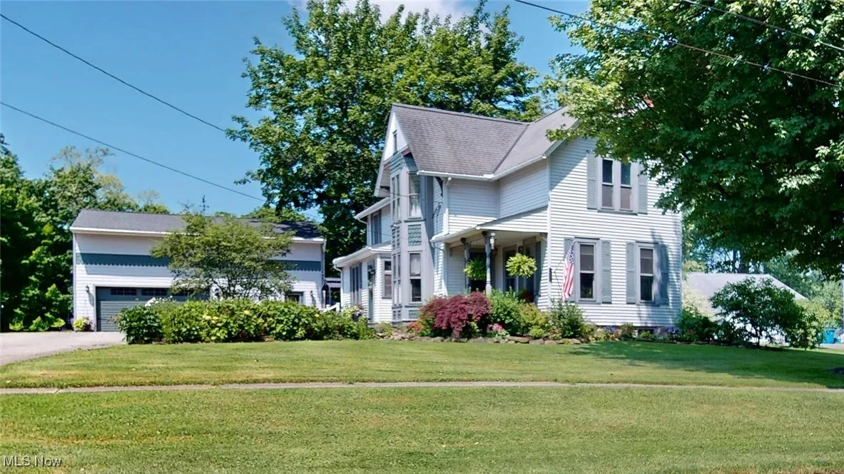 View of front of property f