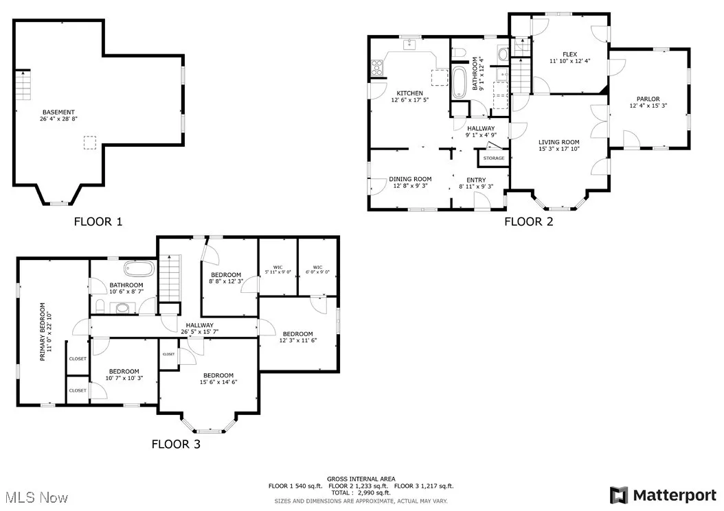 View of room layout