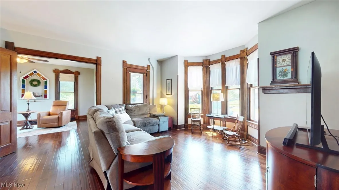Living room with lots of light