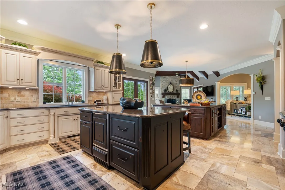 Loads of storage and prep space in this dreamy kitchen.