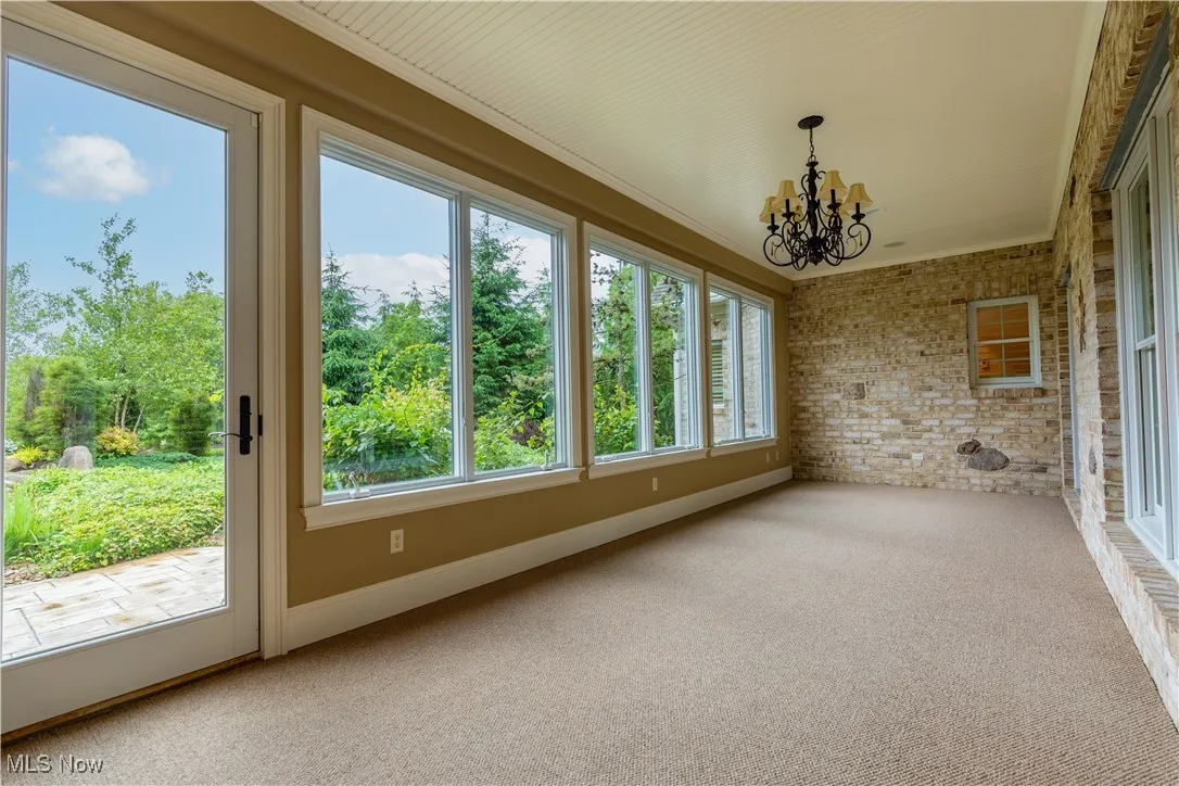 Sunroom assessable off of the hearth room and master bedroom