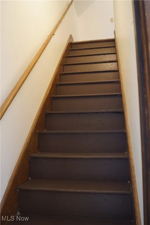 View of stairway