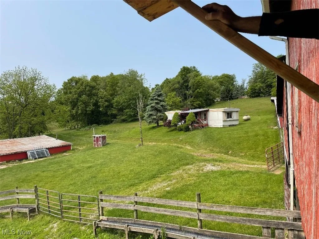 View From Bank Barn Guest Quarters on Right