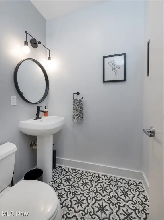 Bathroom with toilet