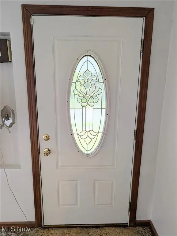 View of entrance foyer