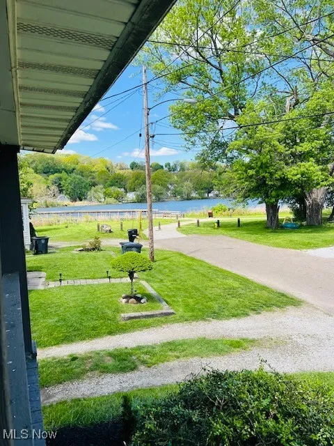 View of Summit Lake from front porch
