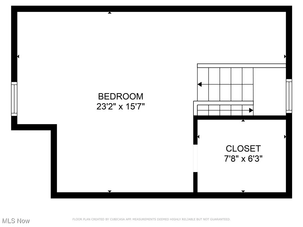 View of room layout