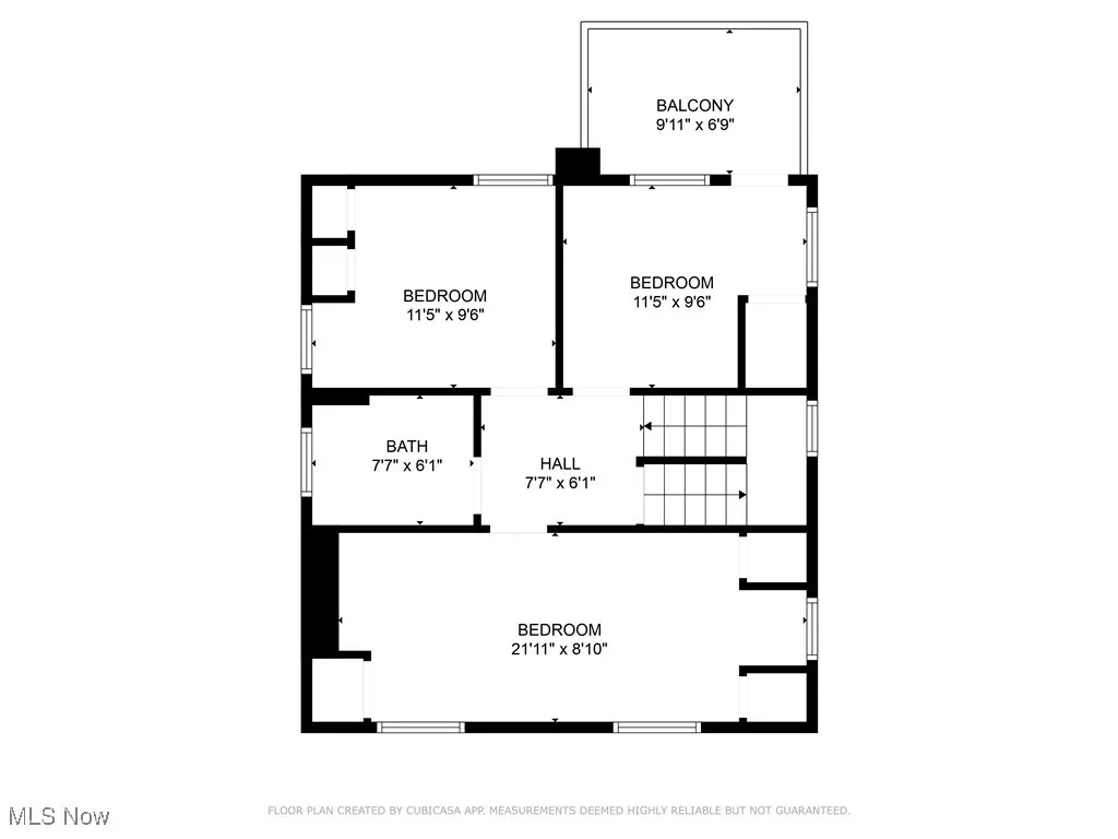 View of room layout