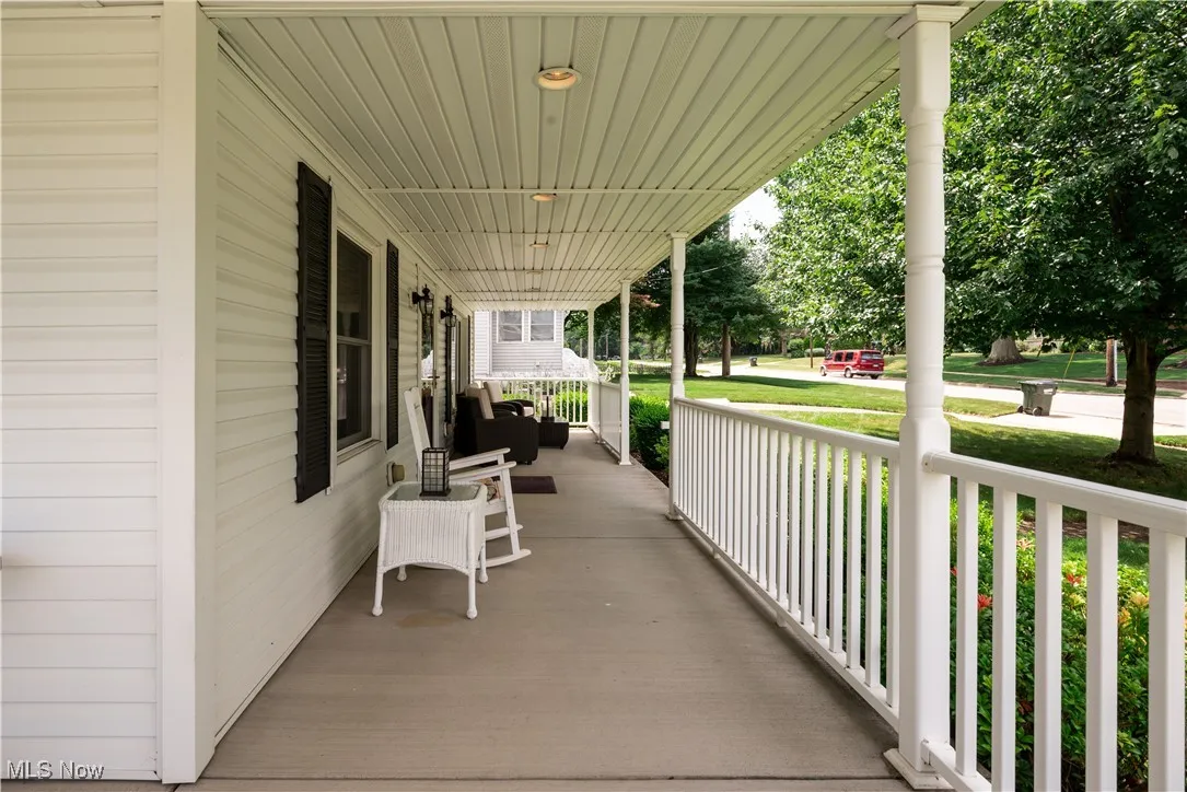 View of porch