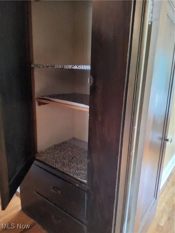 View of closet