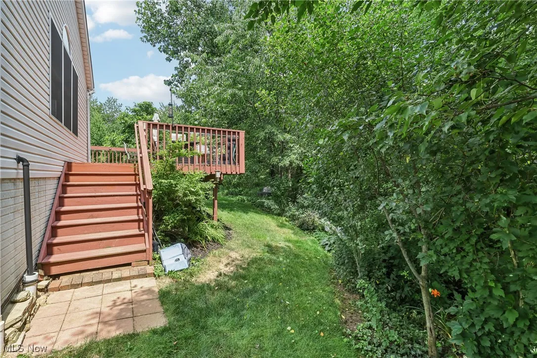 Wrap around deck