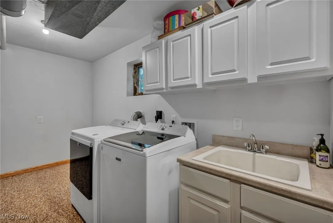 Laundry/Mechanics room (downstairs)