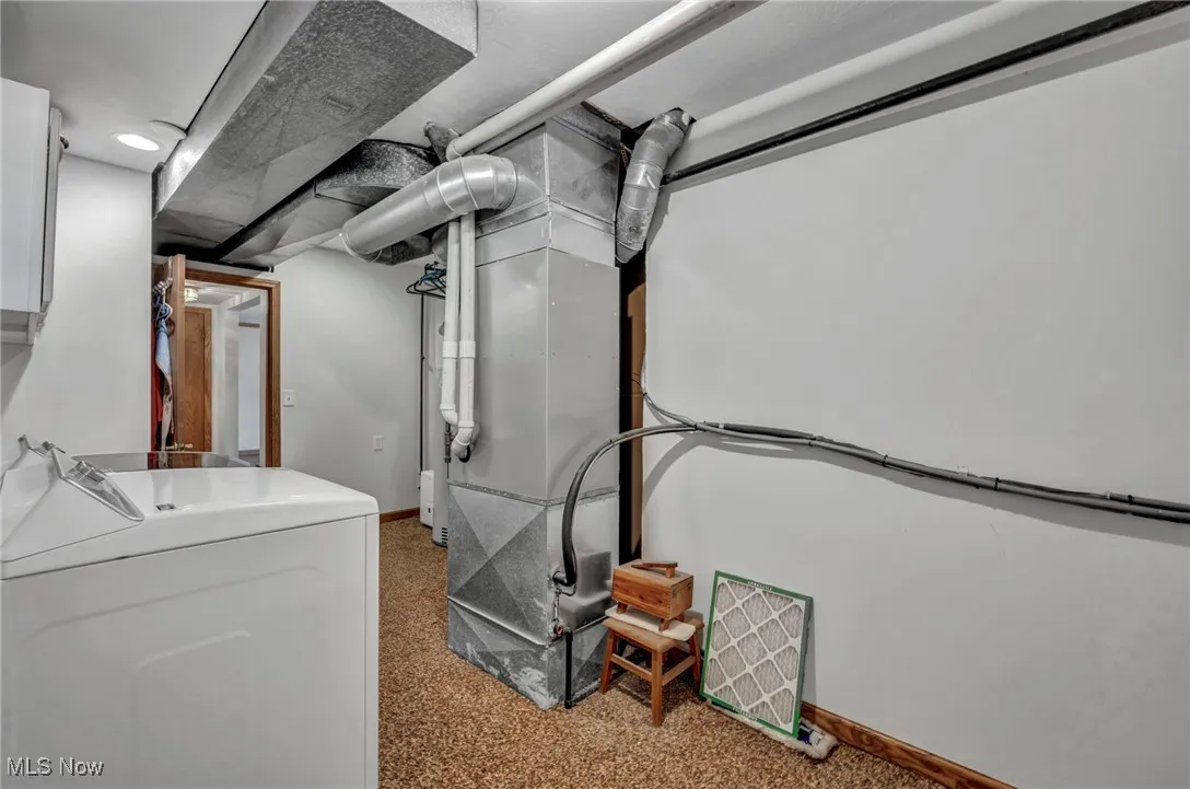 Laundry/Mechanics room (downstairs)