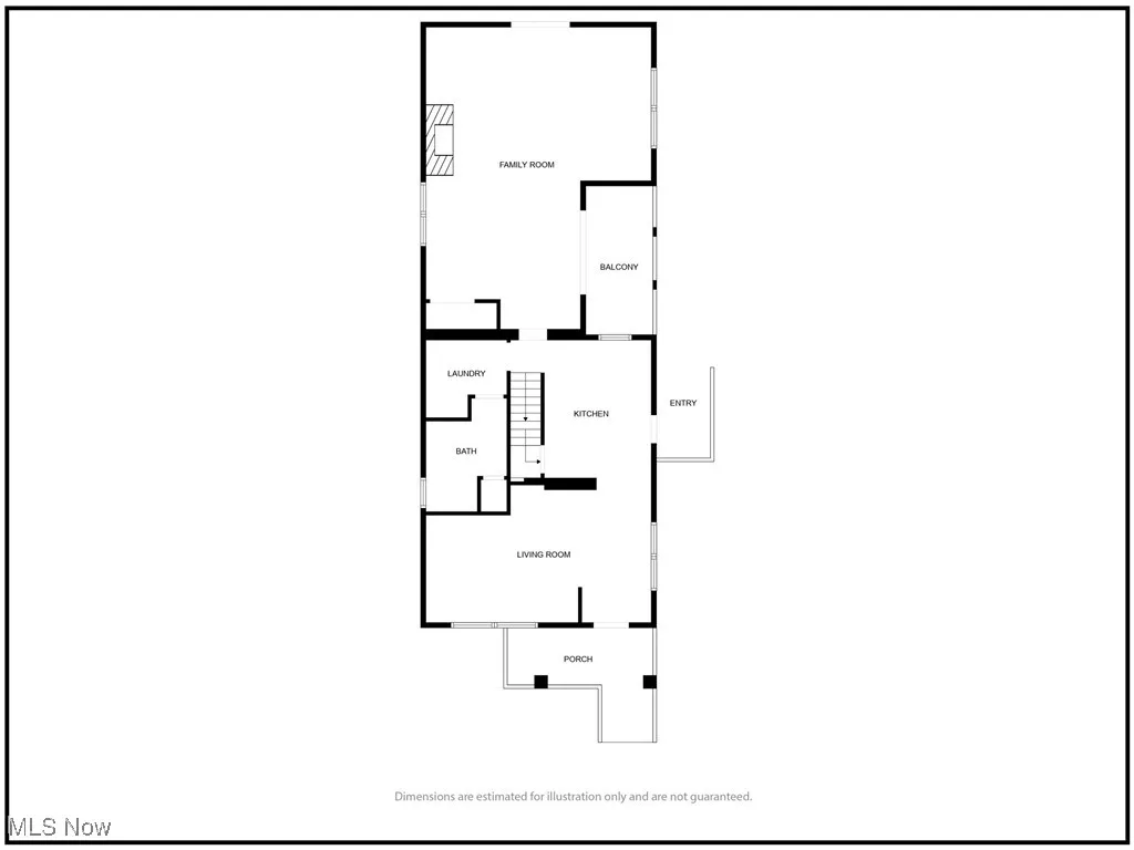 View of home floor plan