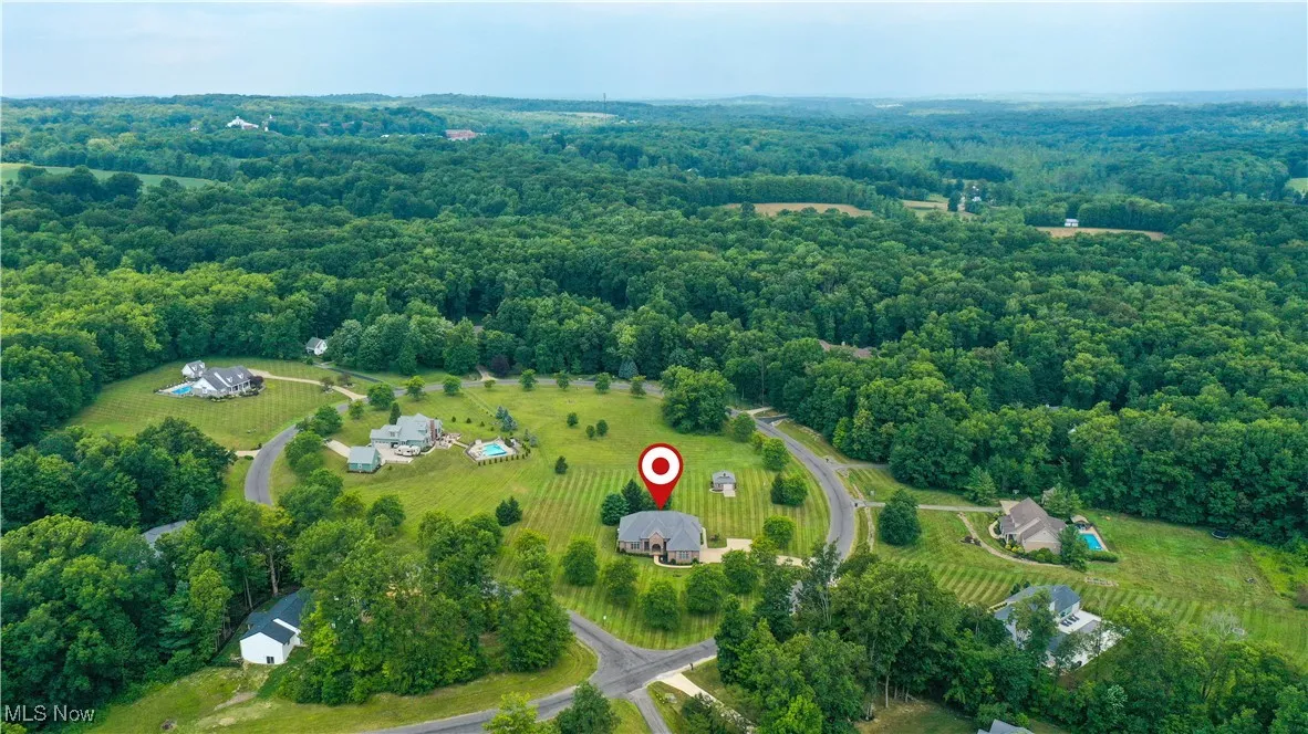 One of the largest lot in the community 1.9 acres