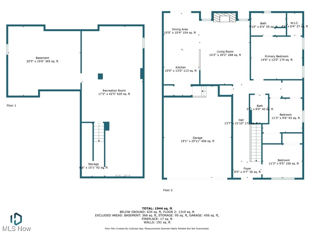 View of home floor plan