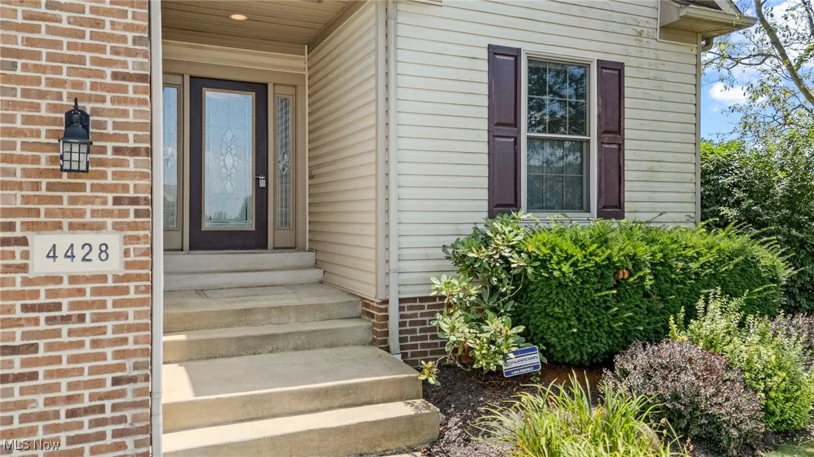 Doorway to property