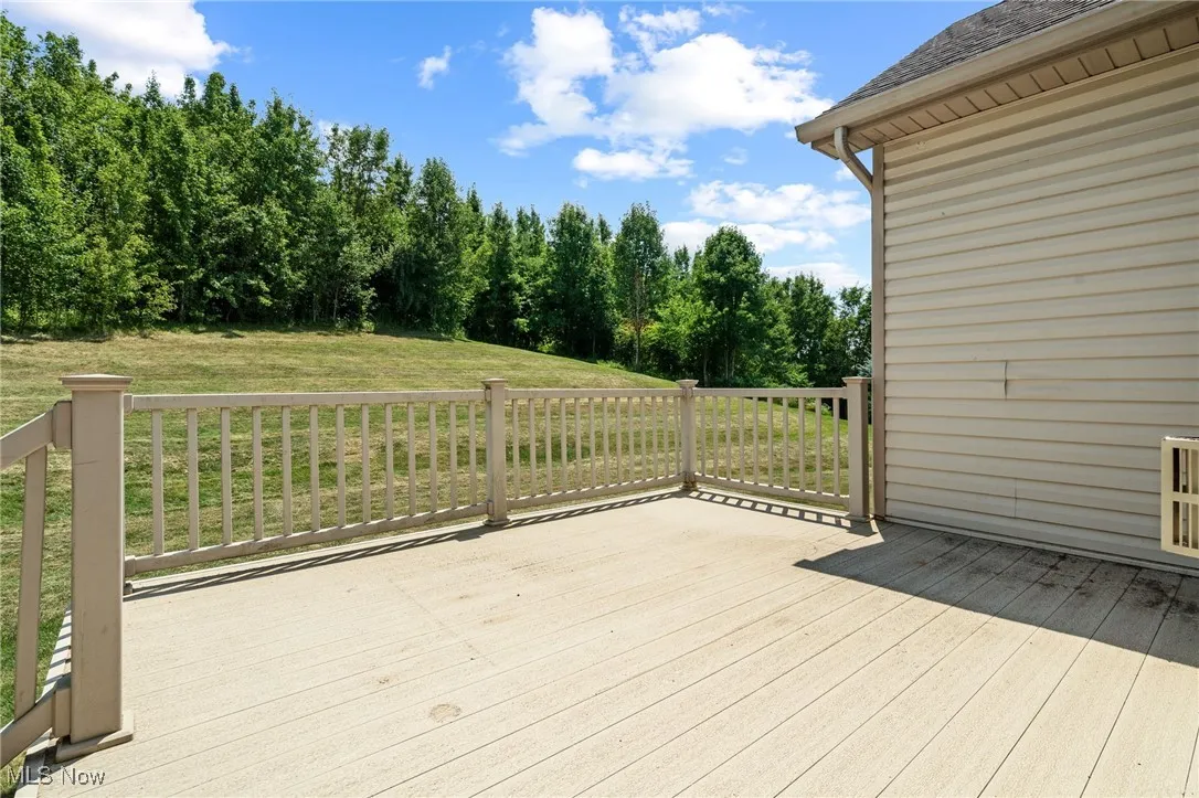 Deck with a yard