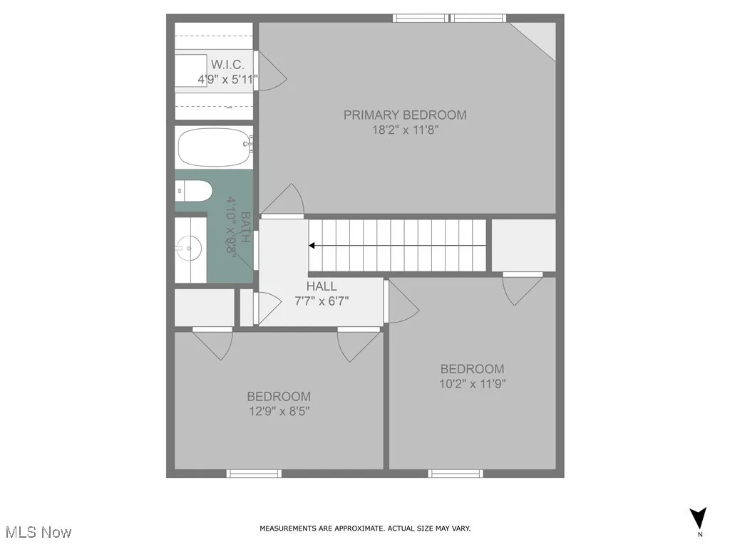 View of floor plan / room layout