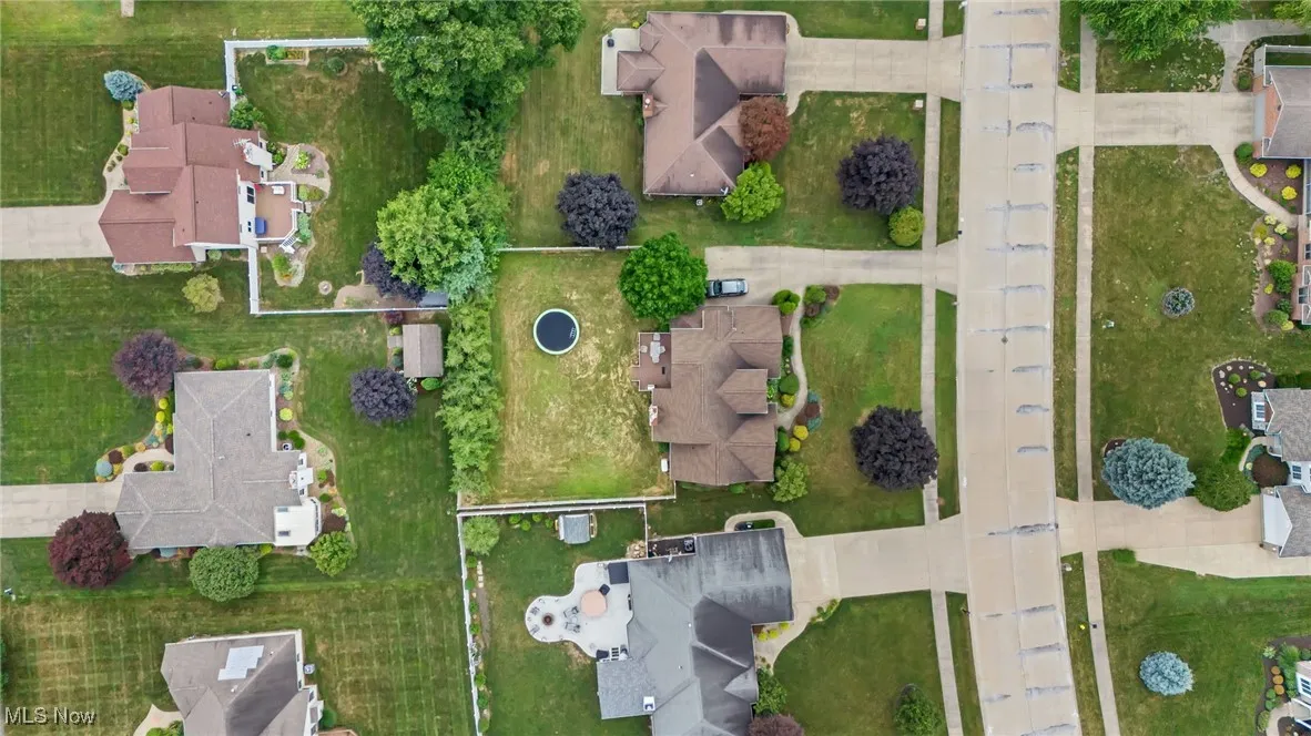 Aerial overview of property's location