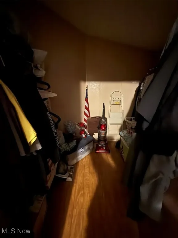 View of storage area