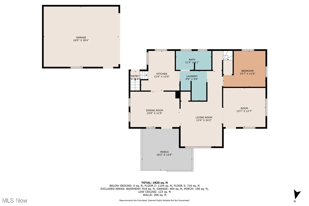 View of room layout