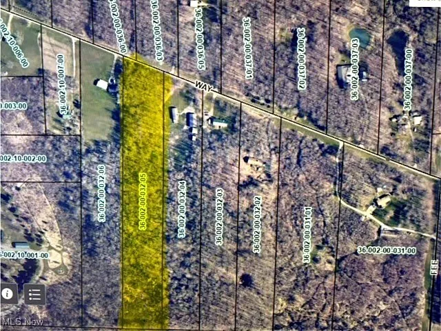 Map / location featuring property boundaries highlighted