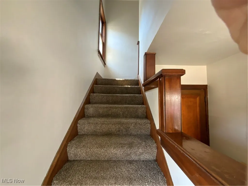 Leading to upstairs unit