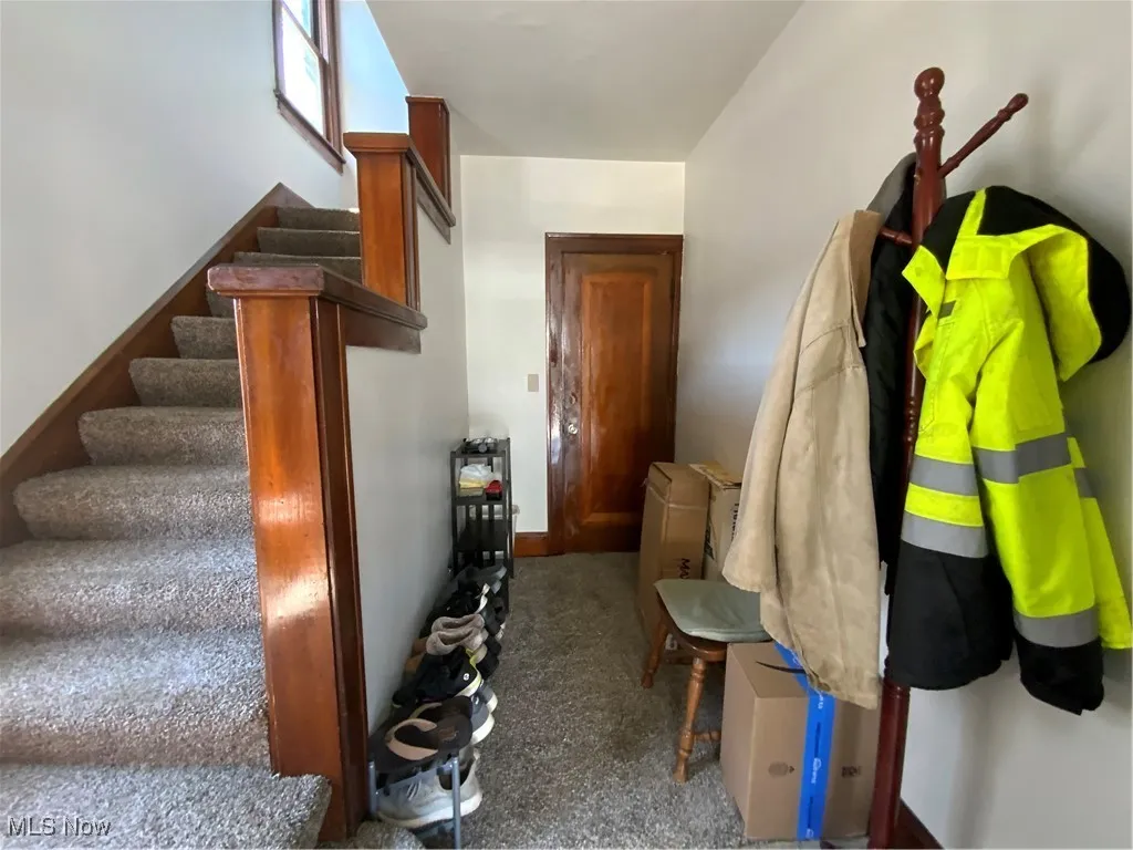 Upstairs unit entryway