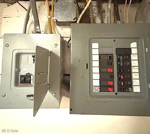 Utilities featuring electric panel
