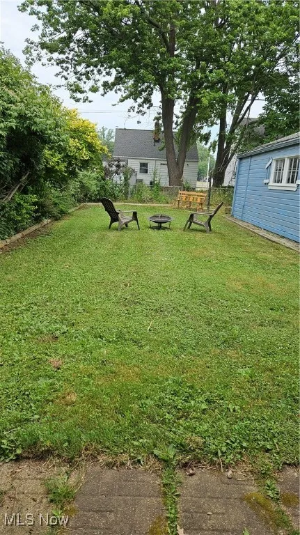 View of green lawn