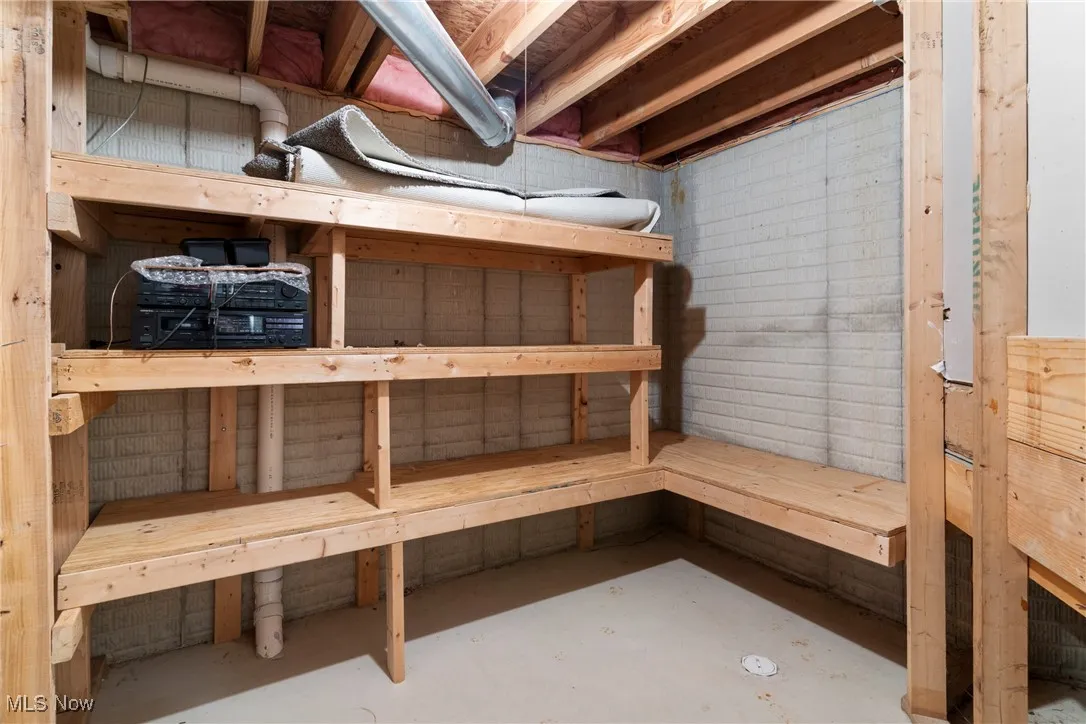 Storage with a sauna / steam room
