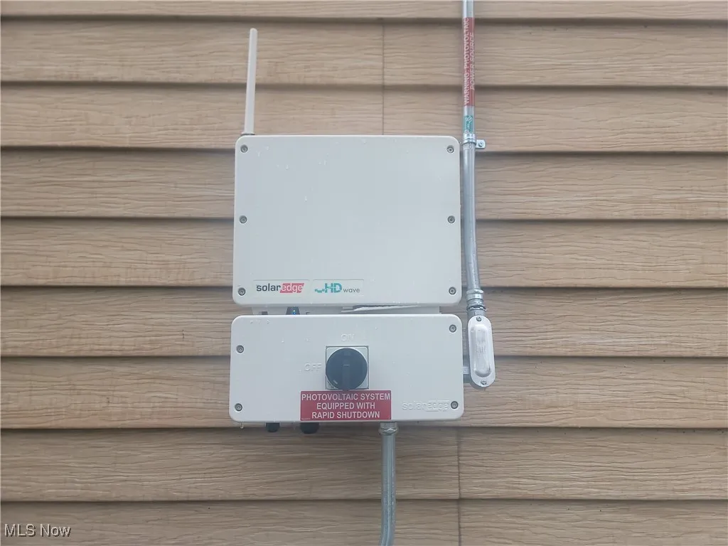 Exterior view of related energy utilities