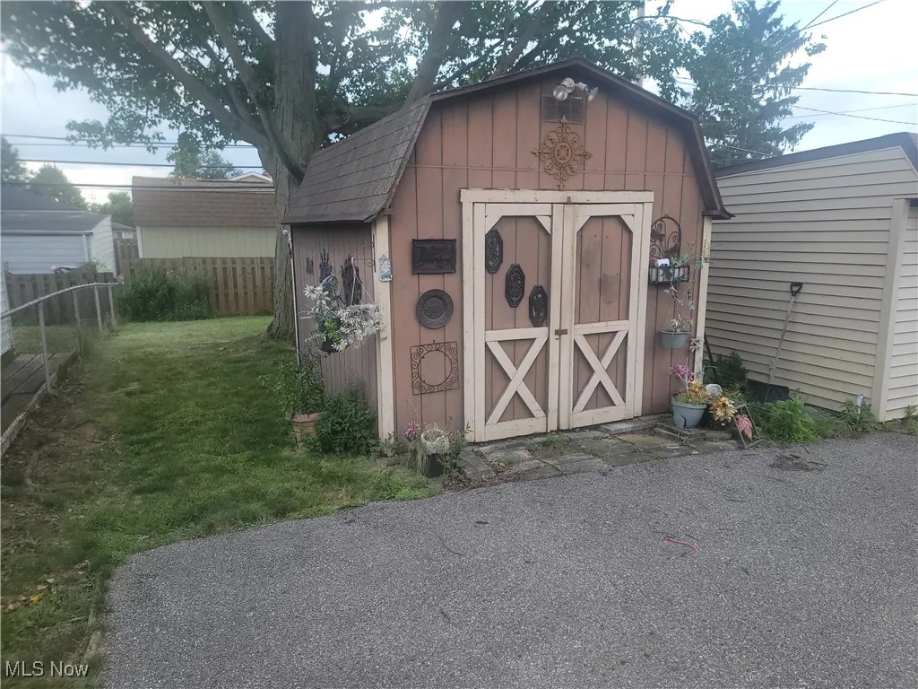 View of shed
