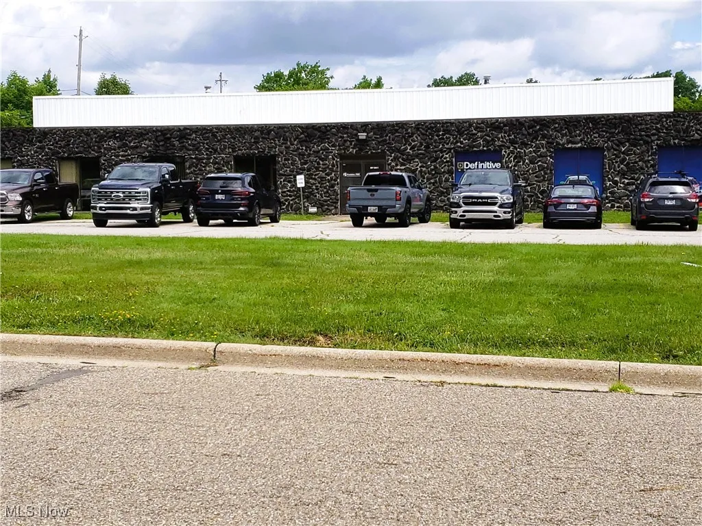 View of uncovered parking lot