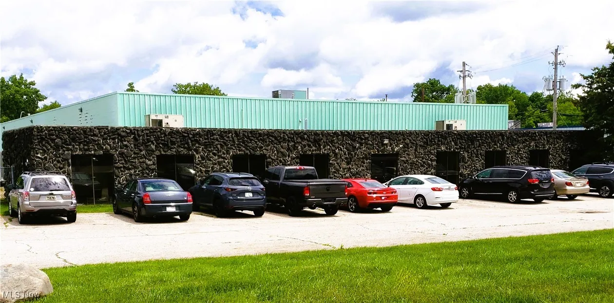 View of uncovered parking lot