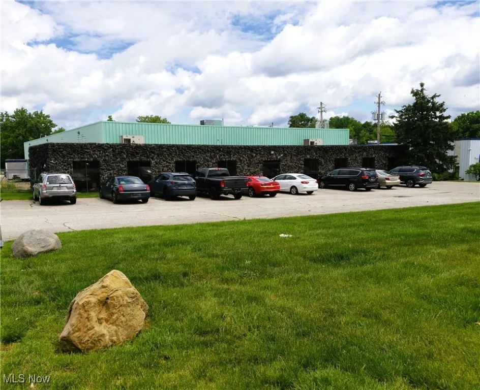 View of uncovered parking lot