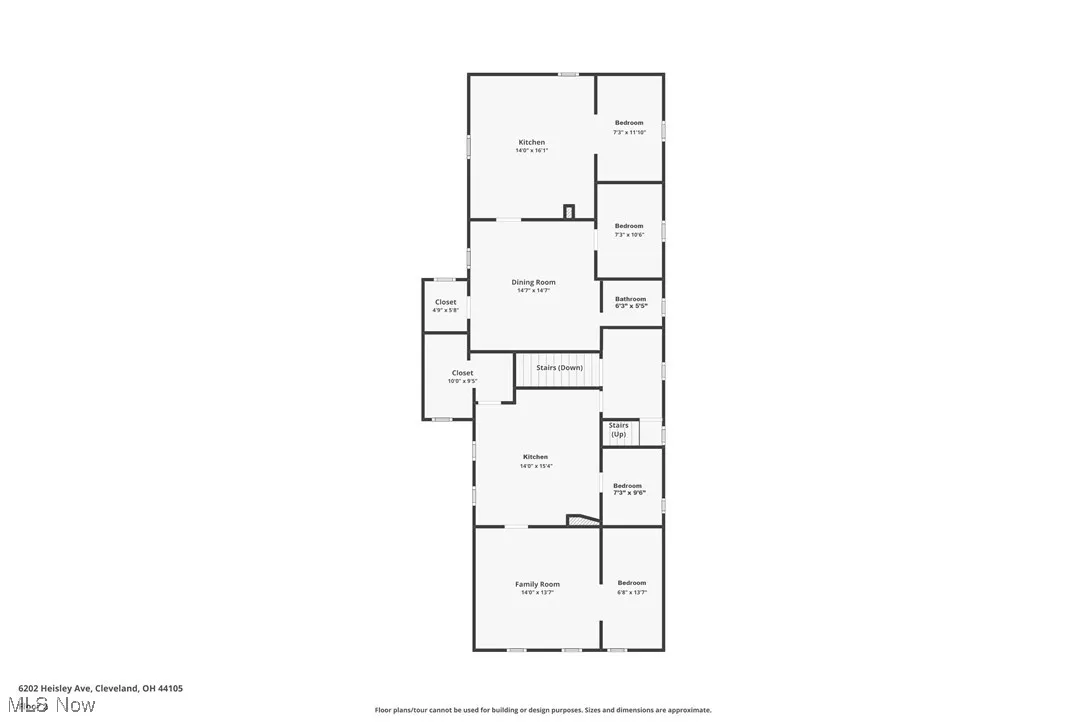 6202 Heisley Avenue, Cleveland, Ohio,MLS Now Listing ID