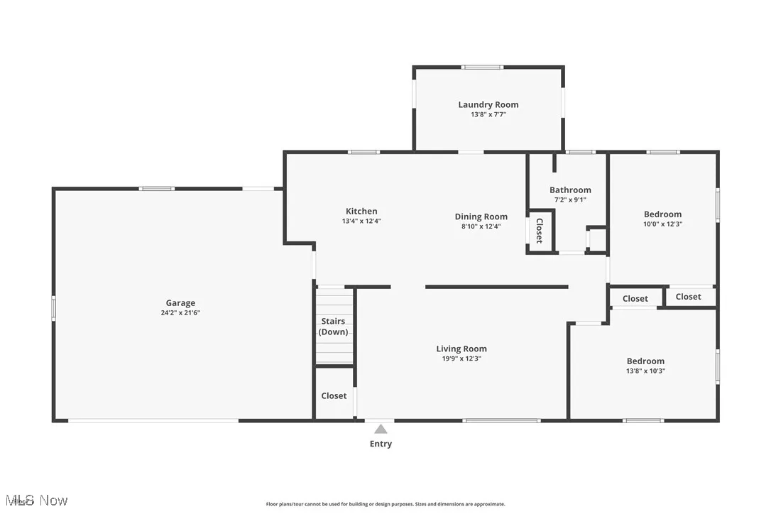 View of floor plan / room layout