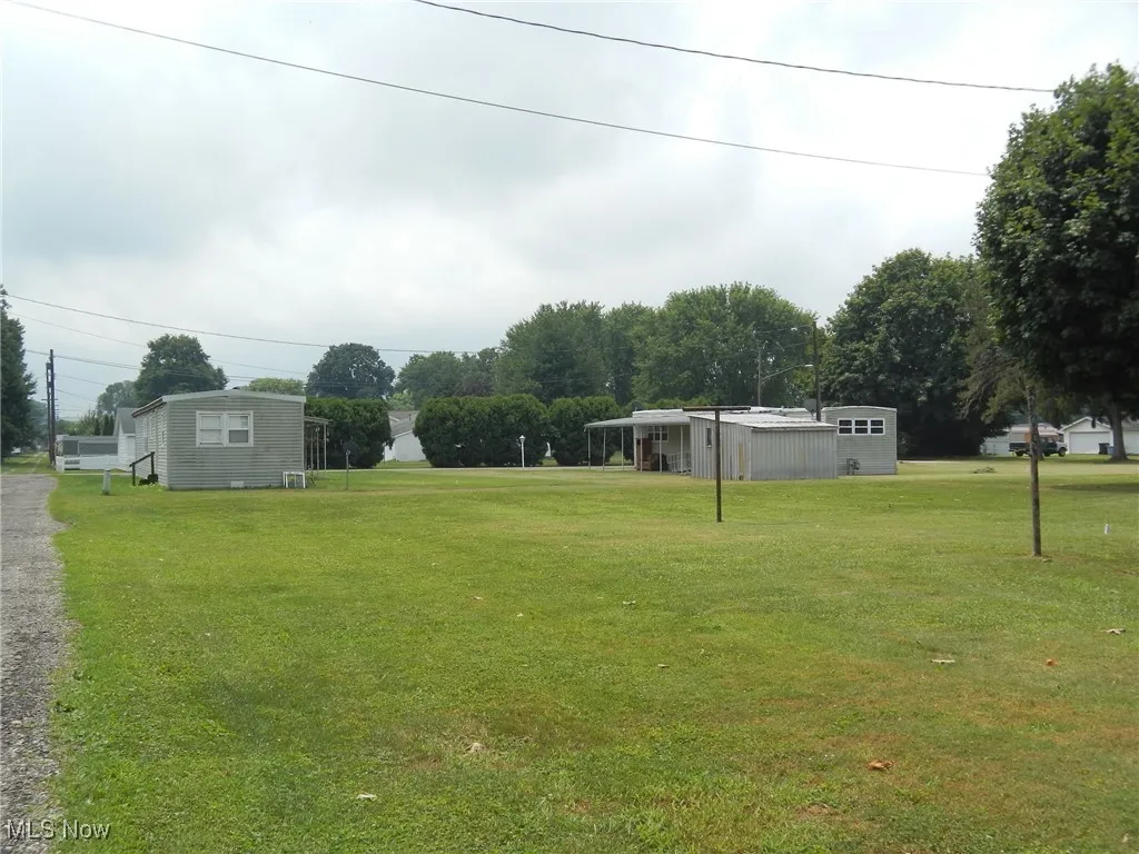 view of the back of the homes