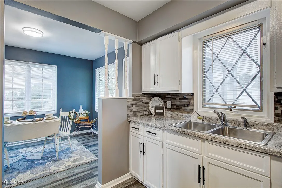 Refreshed cabinets.