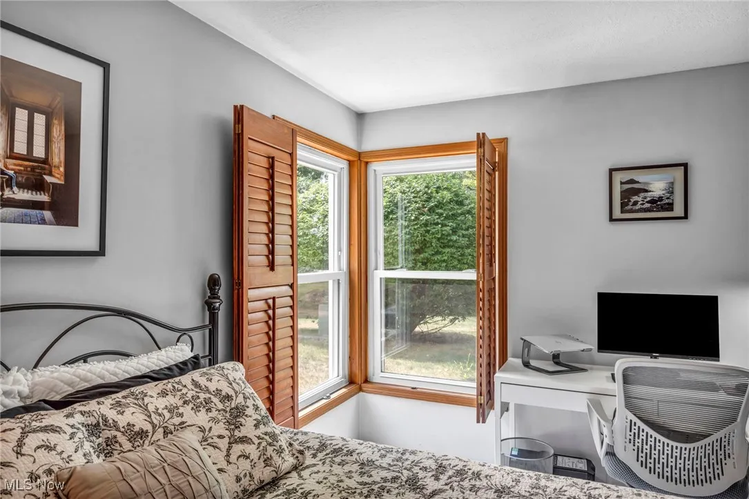 Bedroom featuring a desk