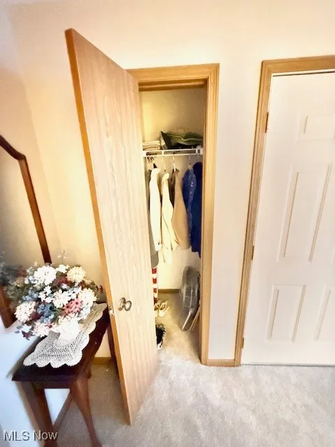 View of closet