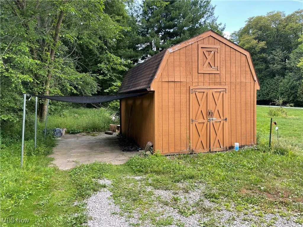 View of shed