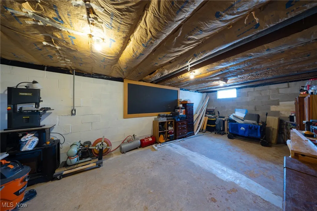 View of basement