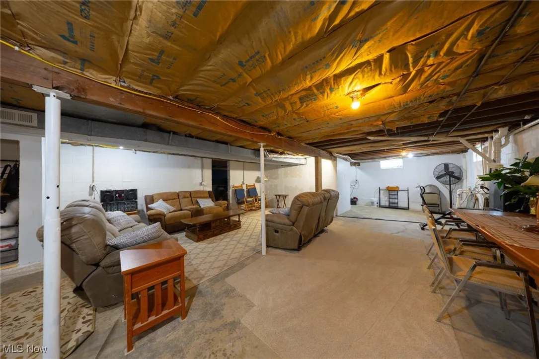 View of basement