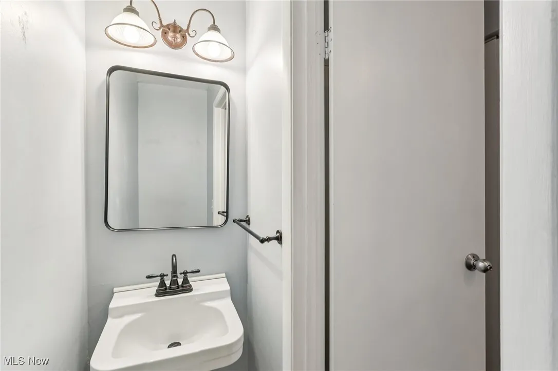 Bathroom with a sink