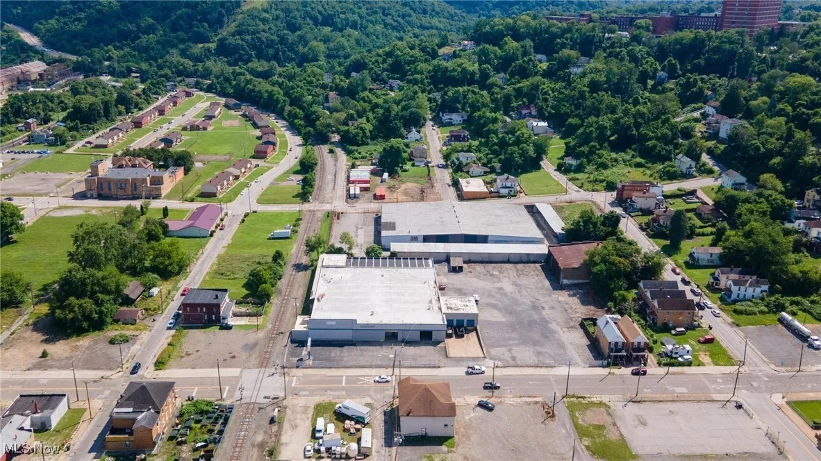 Aerial overview of property's location